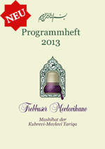 Das Programmheft der Trebbuser Mevlevihane für das Jahr 2013